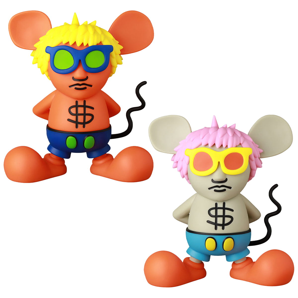 VCD ANDY MOUSE ORANGE／GRAY
