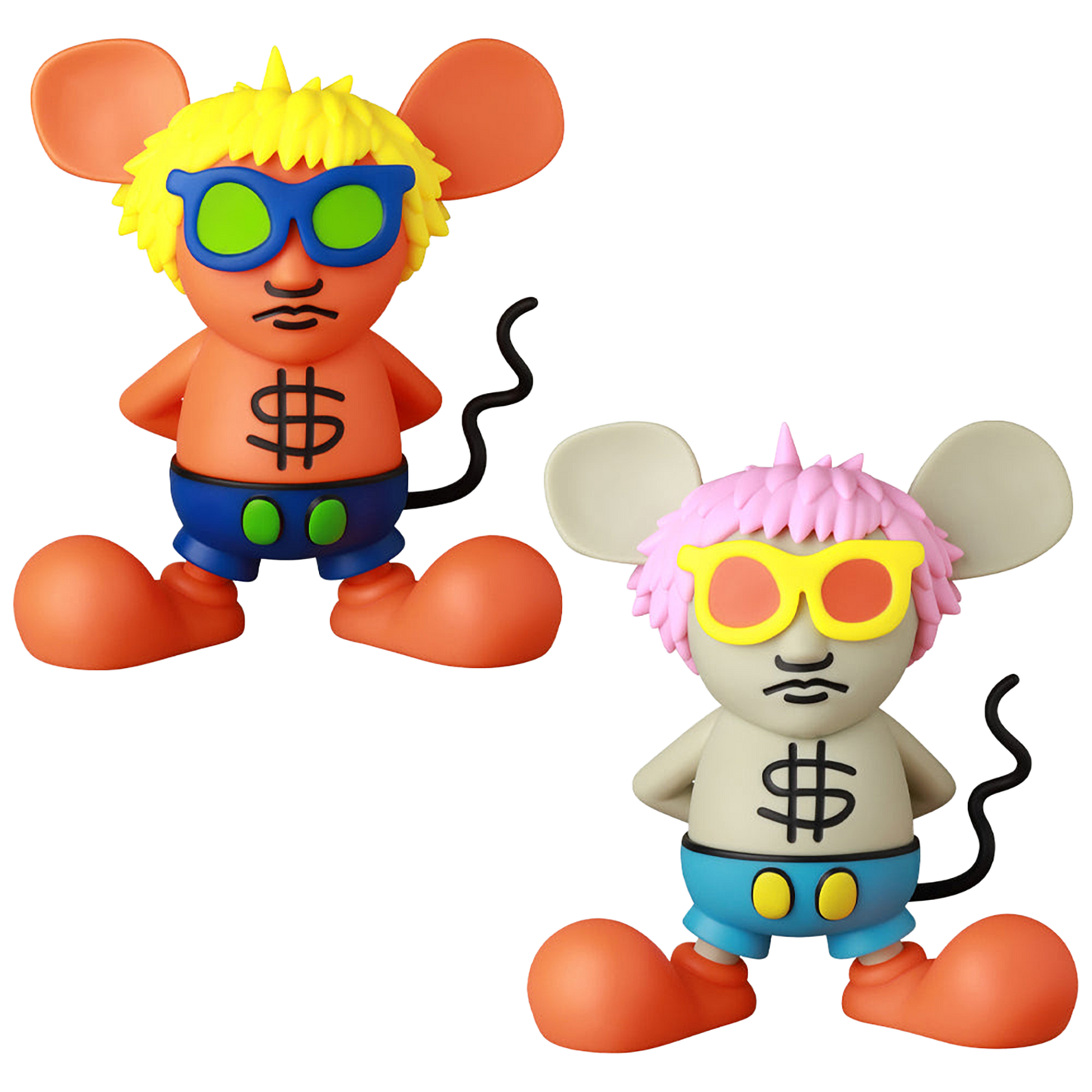 VCD ANDY MOUSE ORANGE／GRAY
