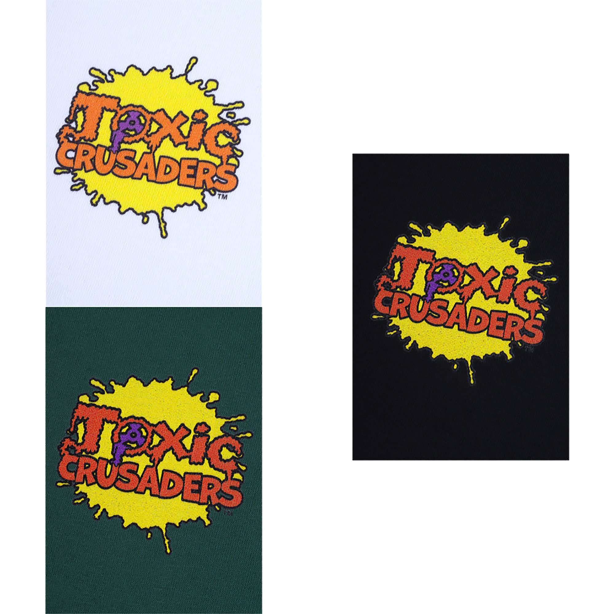 MLE × The Toxic Crusaders "SPLASH LOGO" TEE