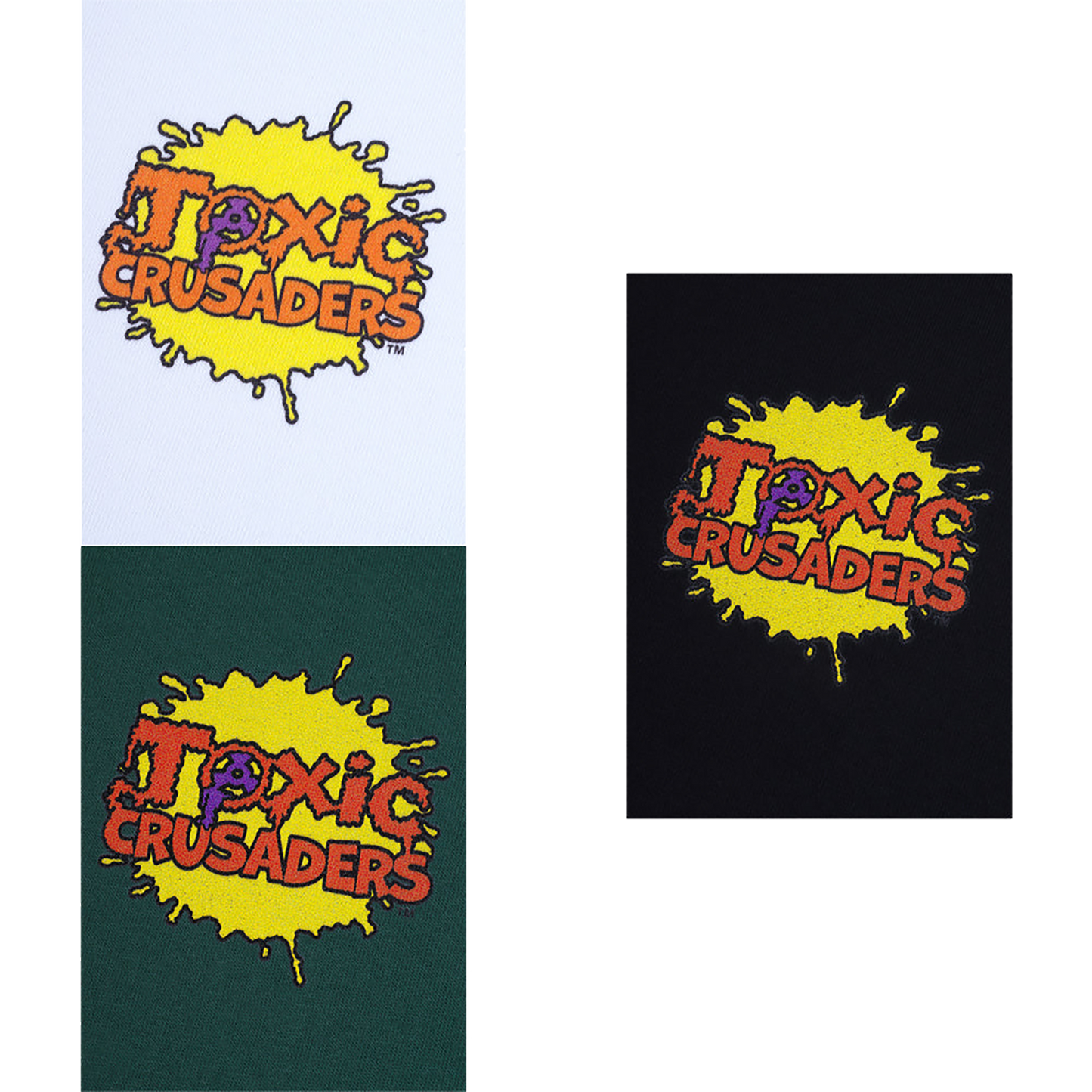 MLE × The Toxic Crusaders "SPLASH LOGO" TEE