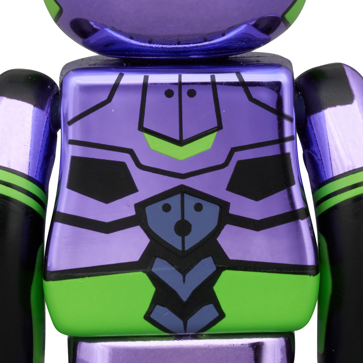 BE@RBRICK エヴァンゲリオン 初号機(新塗装メッキ版)& エヴァンゲリオン 第13号機(新塗装メッキ版) 2PCS SET_2