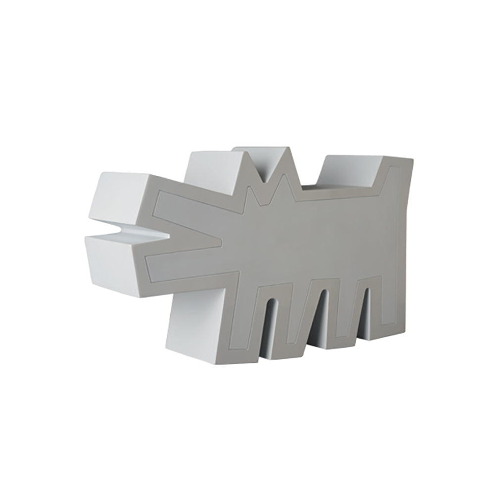 Barking Dog STATUE WHITE Ver._0