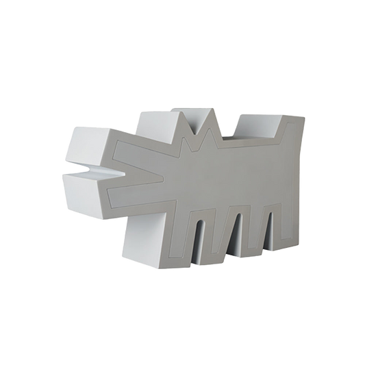 Barking Dog STATUE WHITE Ver.
