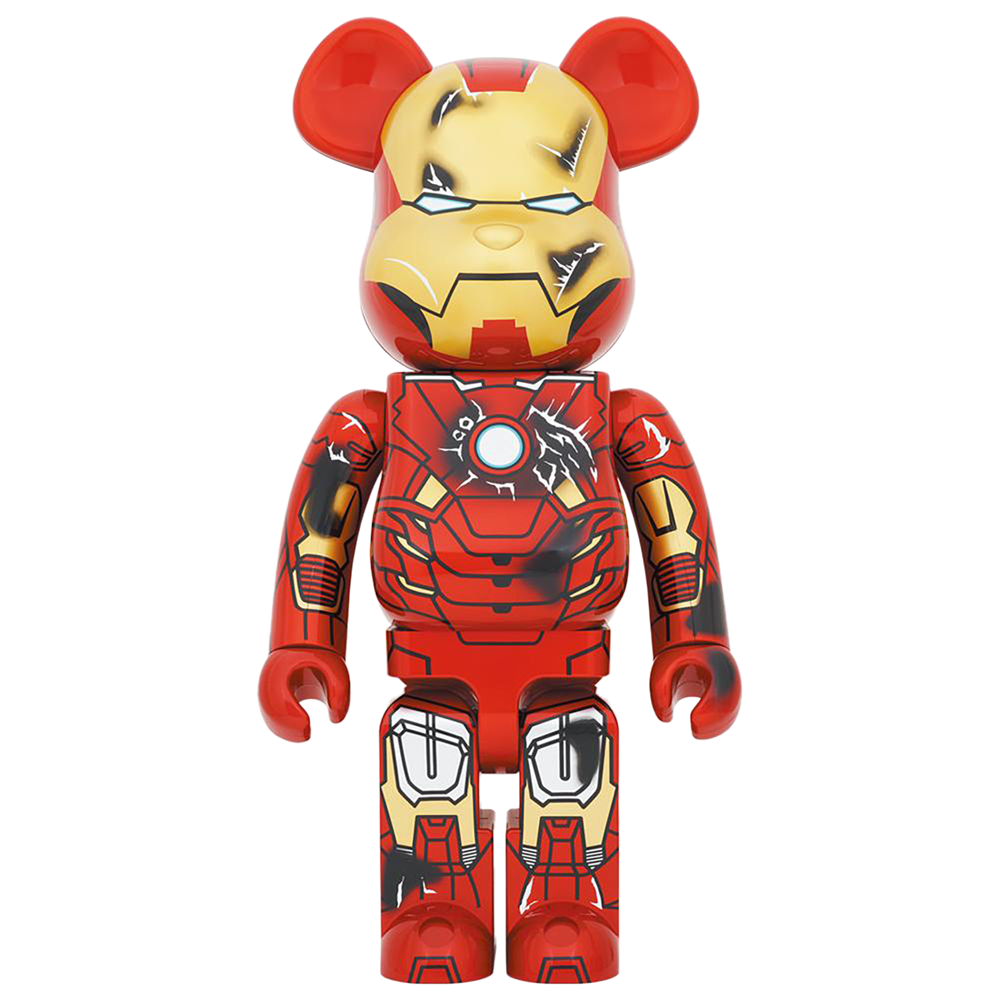 BE@RBRICK IRON MAN MARK VII DAMAGE Ver. 400％