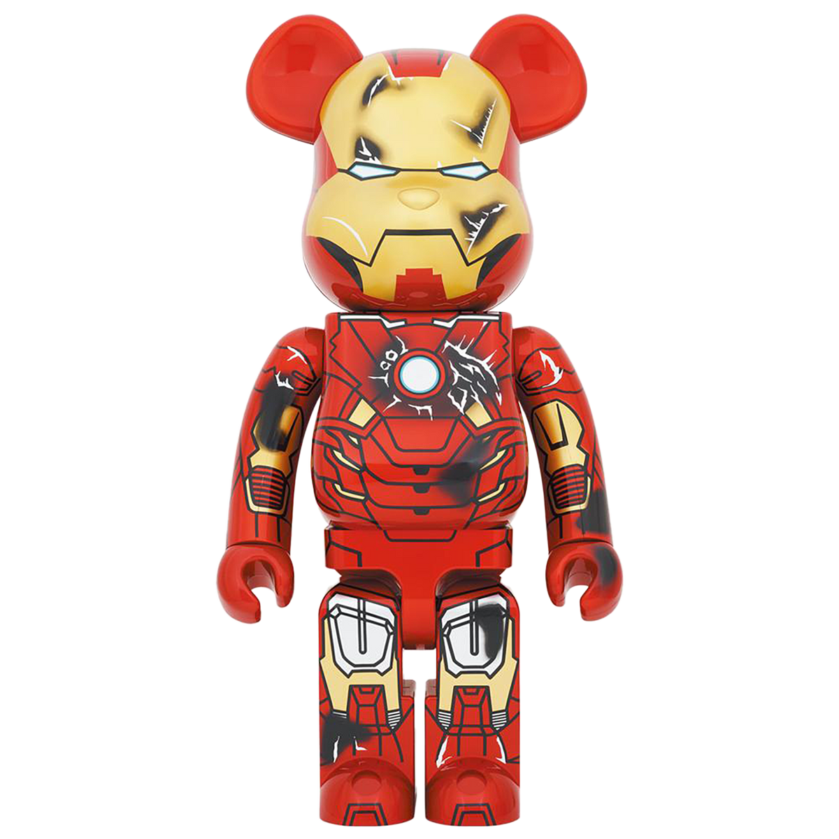 BE@RBRICK IRON MAN MARK VII DAMAGE Ver. 400％
