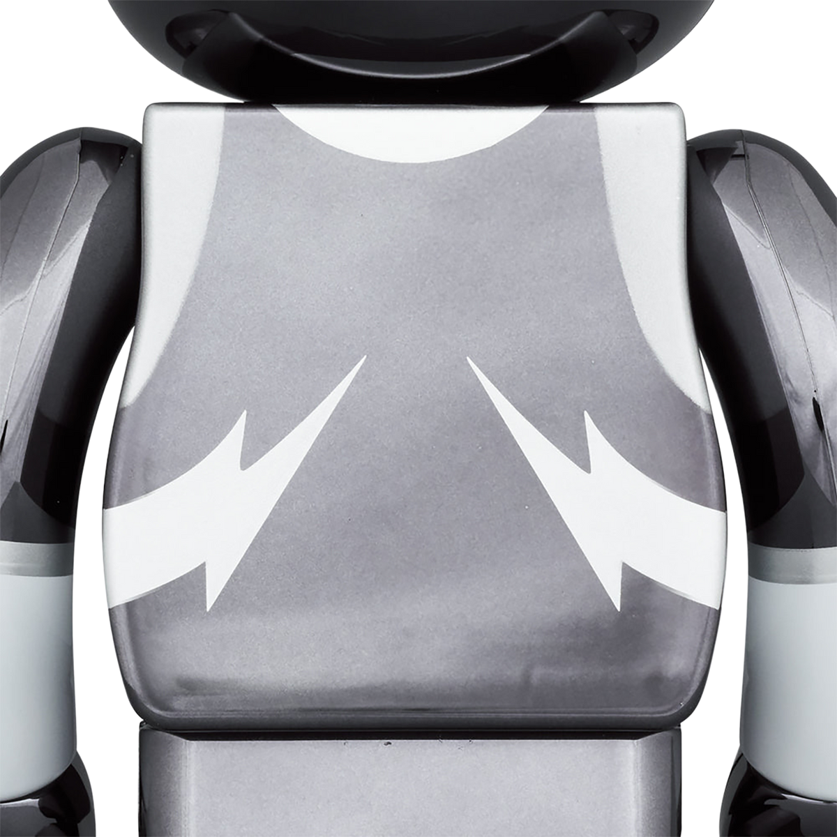 BE@RBRICK KISS SPACE MAN CHROME Ver.100％ & 400％《Planned to be shipped in late July 2023 / Orders can be placed until January 10th》
