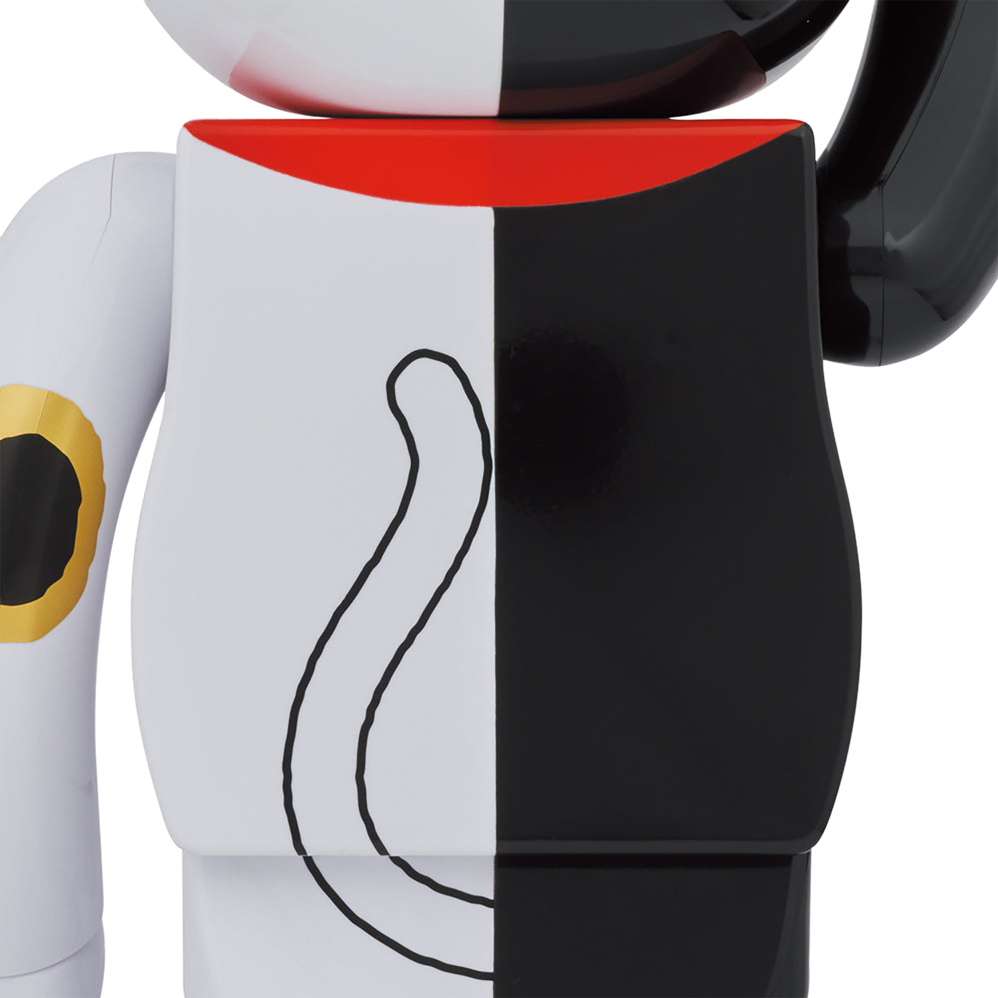 BE@RBRICK 招财猫招财黑×财运白 1000%