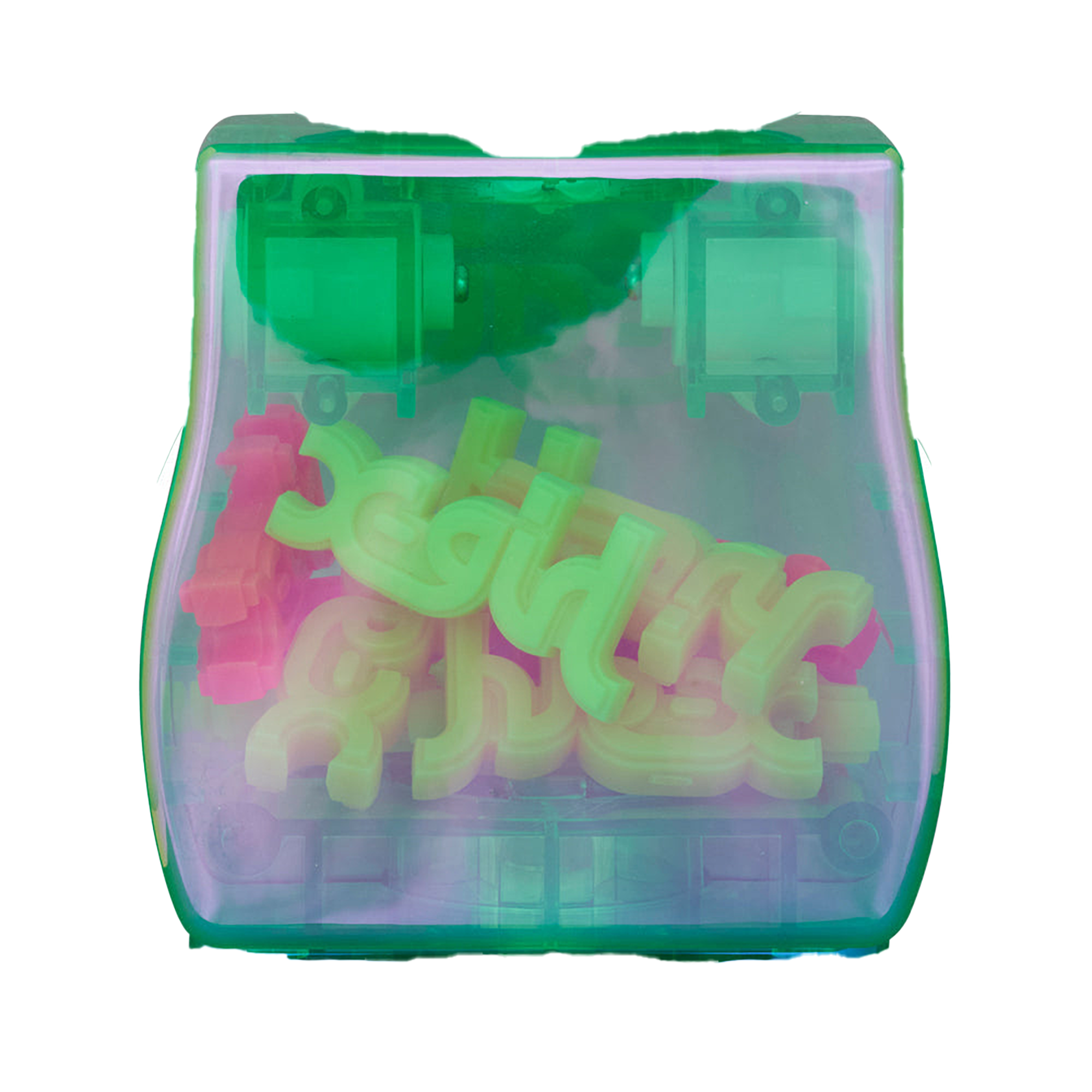 BE@RBRICK X-girl CLEAR GREEN Ver. 100％ & 400％