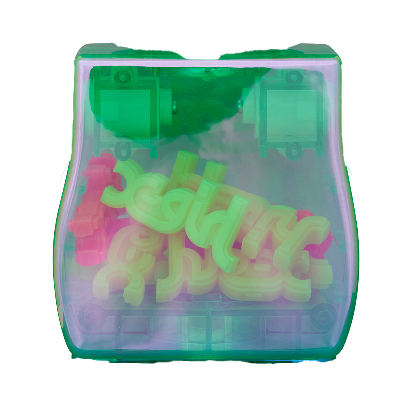 BE@RBRICK X-girl CLEAR GREEN Ver. 100％ & 400％