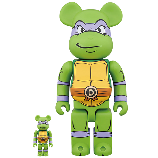 BE@RBRICK DONATELLO 100％ & 400％