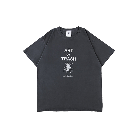 ART or TRASH T-shirt（黒）
