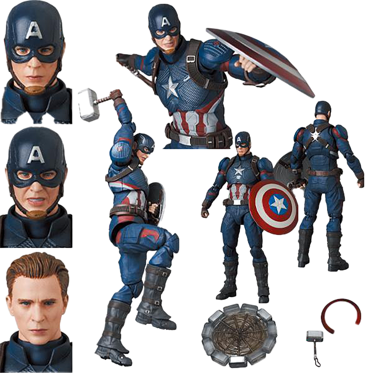 MAFEX CAPTAIN AMERICA（ENDGAME Ver.）