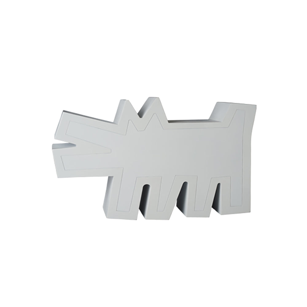 Barking Dog STATUE WHITE Ver._1