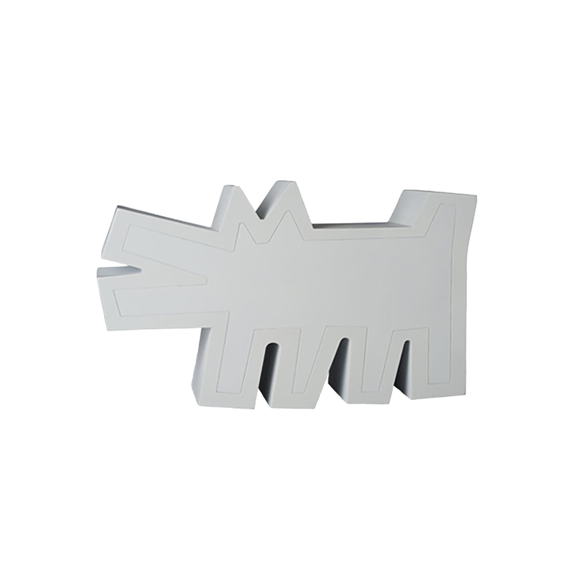 Barking Dog STATUE WHITE Ver.