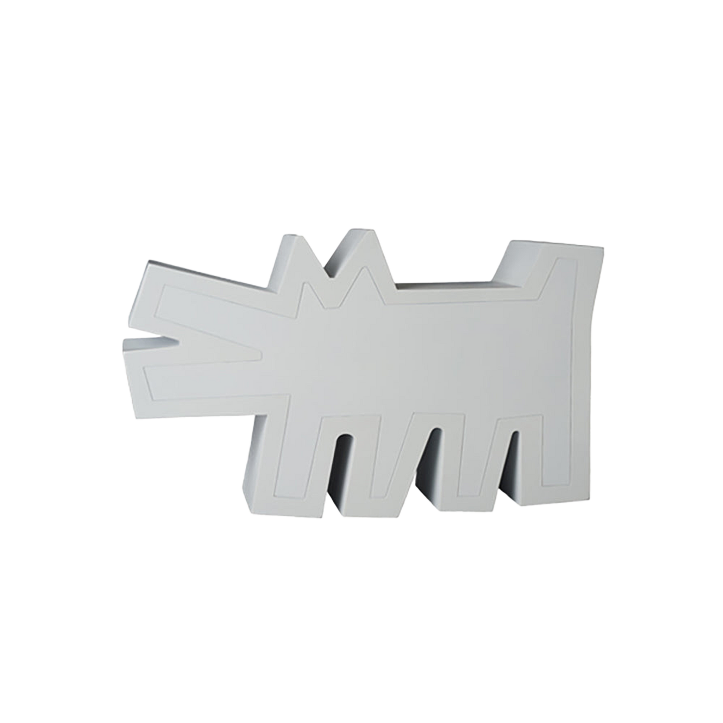 Barking Dog STATUE WHITE Ver.