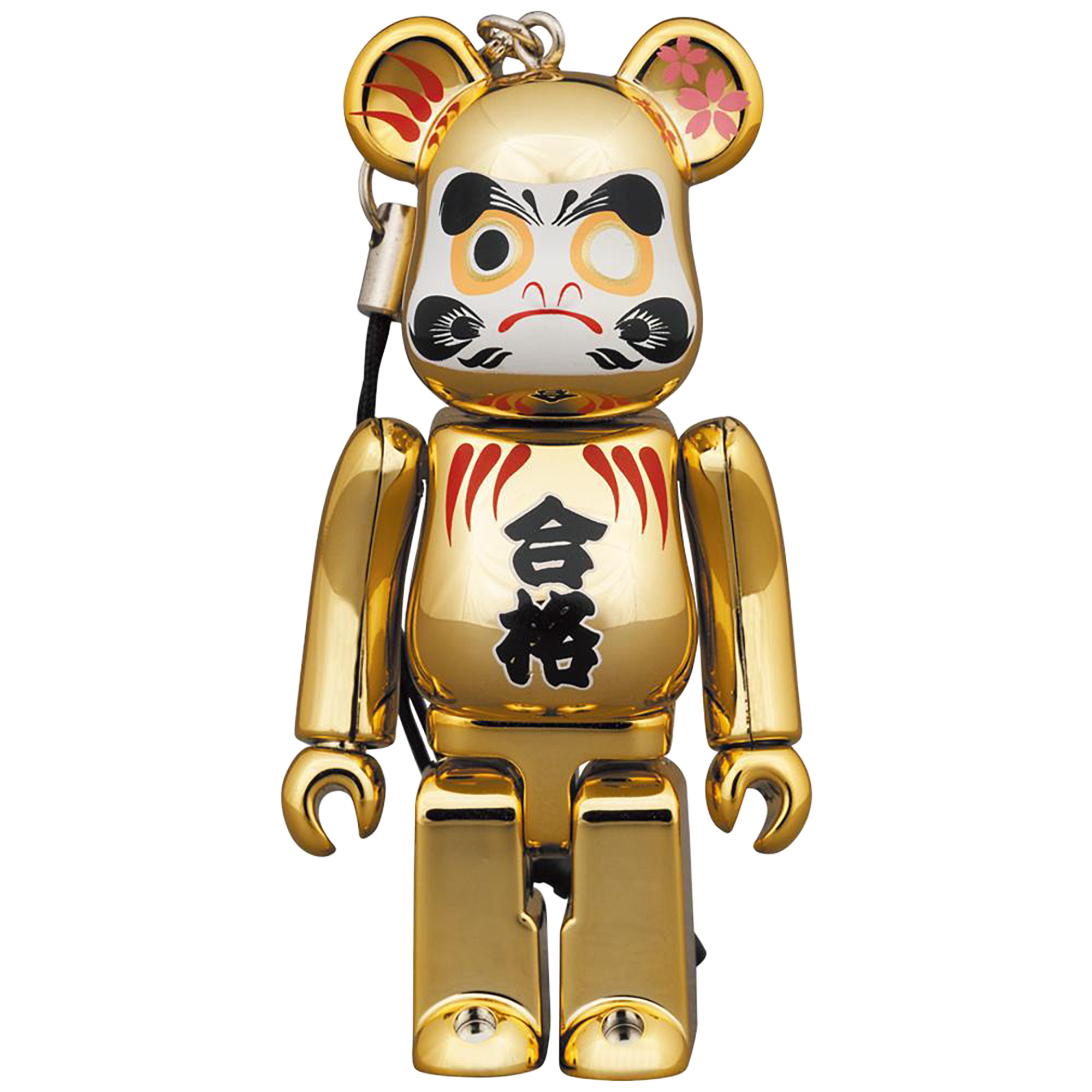 BE@RBRICK Daruma “GOUKAKU” Gold Plated 2 100% 
