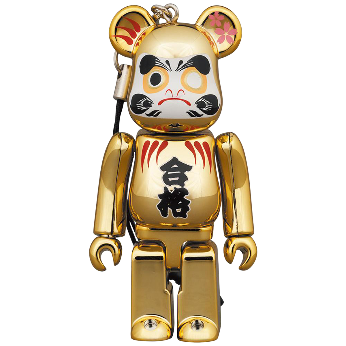 BE@RBRICK Daruma “GOUKAKU” Gold Plated 2 100% 