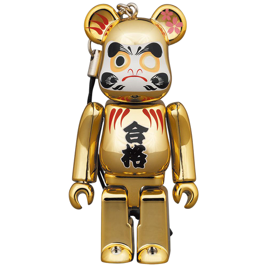 BE@RBRICK Daruma “GOUKAKU” Gold Plated 2 100% 