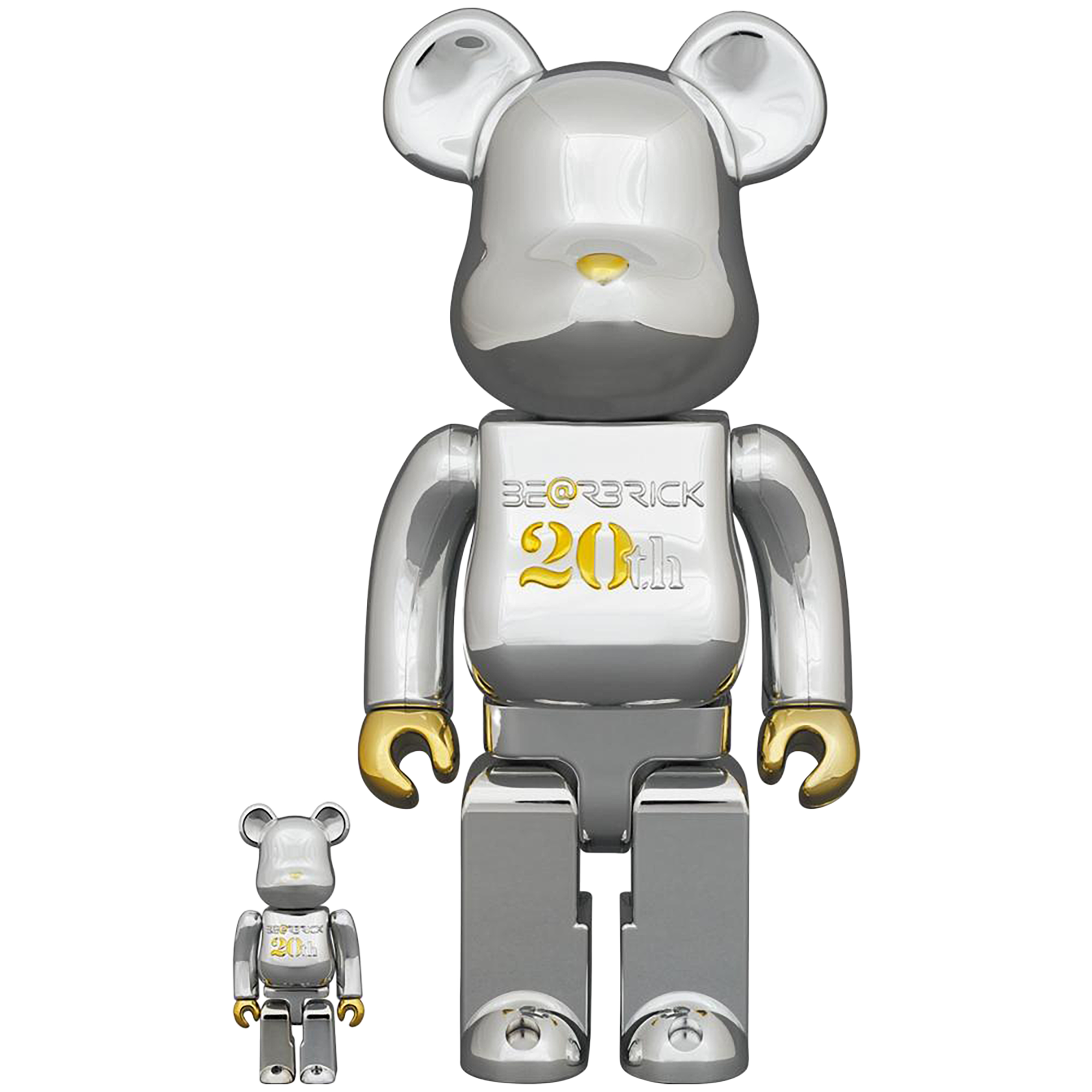 BE@RBRICK 20th Anniversary Model 100％ ＆ 400％