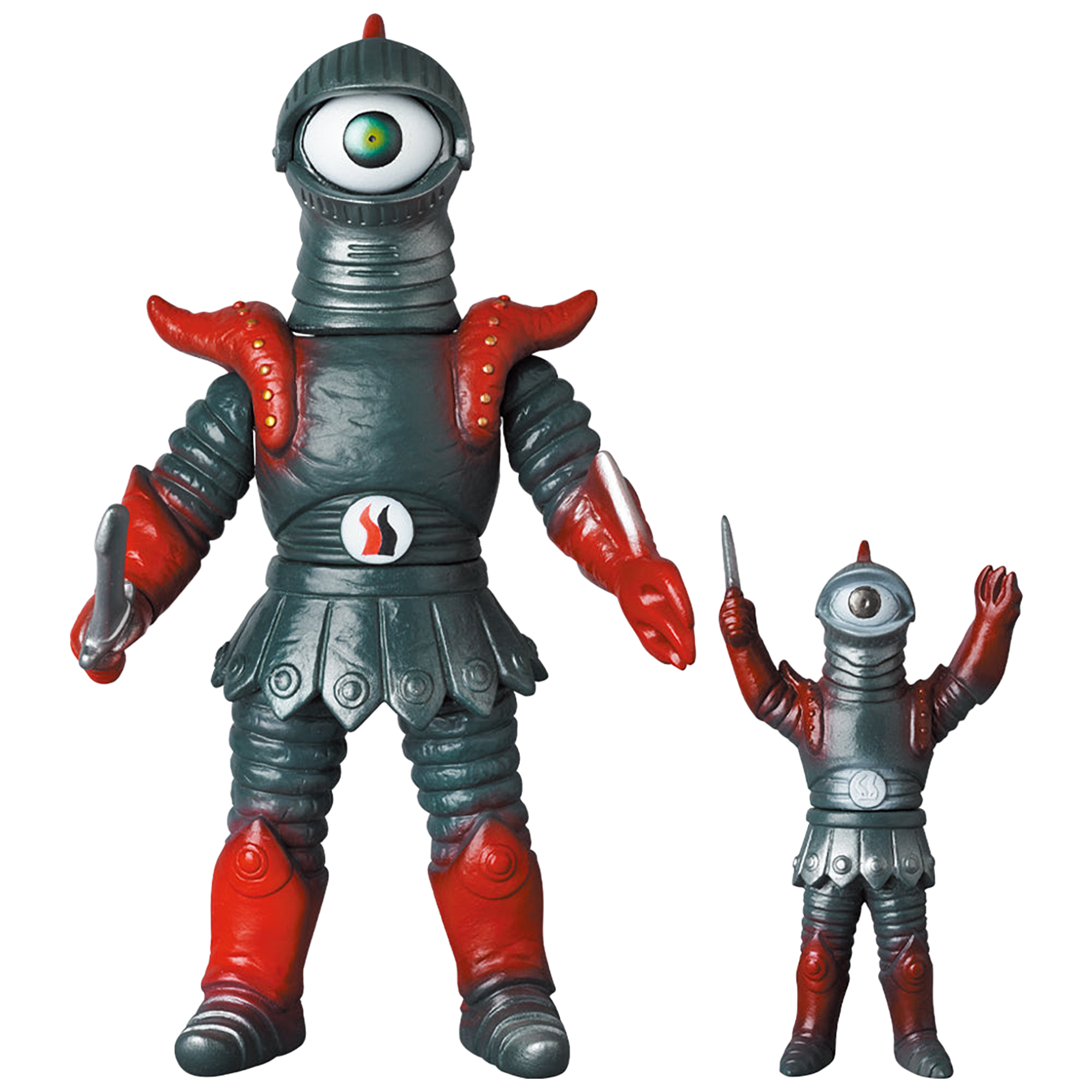 Shadow Knight(New color)＋Mini Sofubi (from Kikaider 01)《Planned to be shipped in late June 2023 / Order period is until March 31》