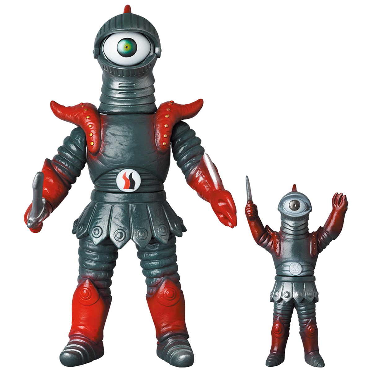 Shadow Knight(New color)＋Mini Sofubi (from Kikaider 01)《Planned to be shipped in late June 2023 / Order period is until March 31》
