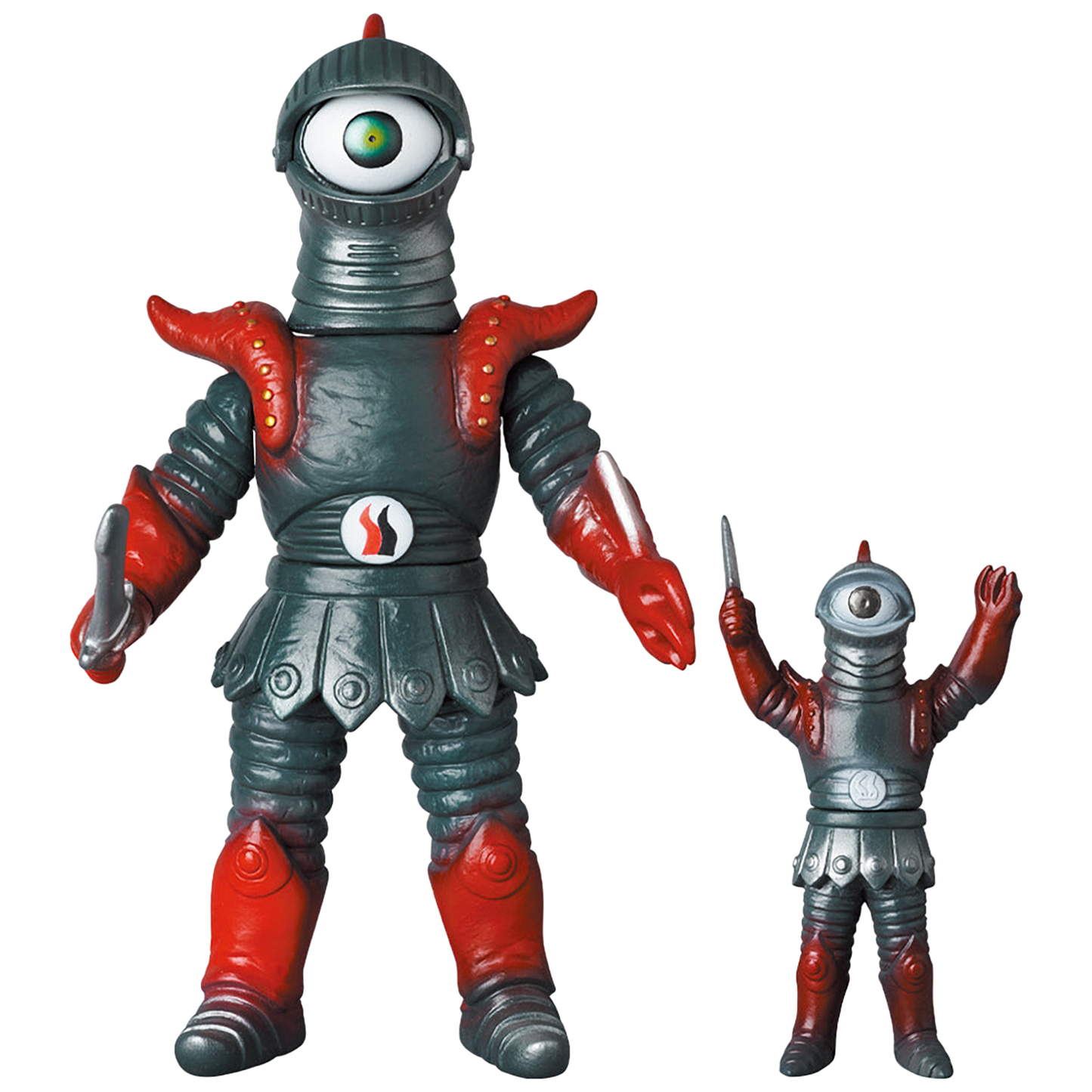 Shadow Knight(New color)＋Mini Sofubi (from Kikaider 01)《Planned to be shipped in late June 2023 / Order period is until March 31》
