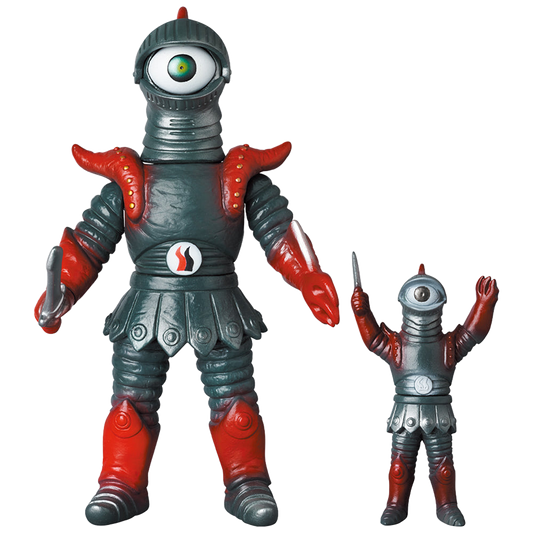 Shadow Knight(New color)＋Mini Sofubi (from Kikaider 01)《Planned to be shipped in late June 2023 / Order period is until March 31》
