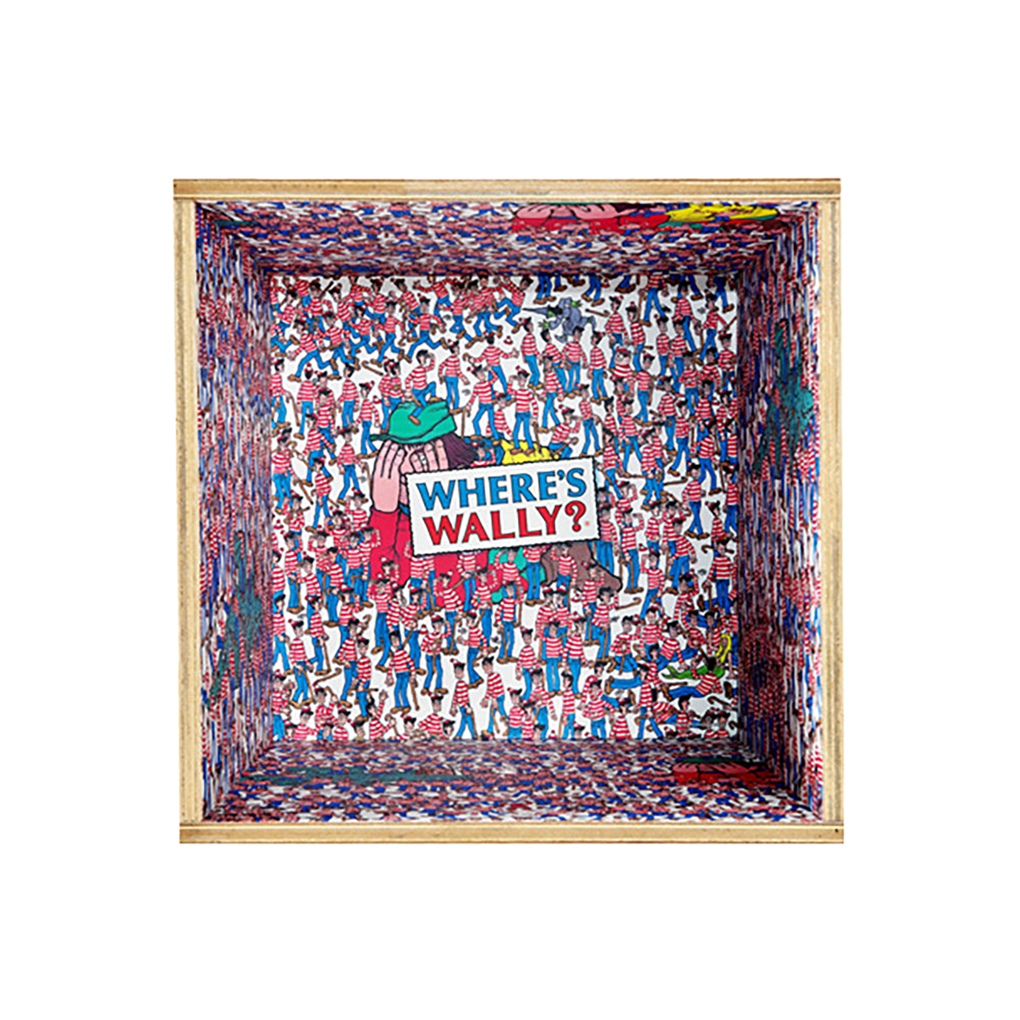 MLE ウォーリーをさがせ！ シリーズ SQUARE SHELF × KARIMOKU