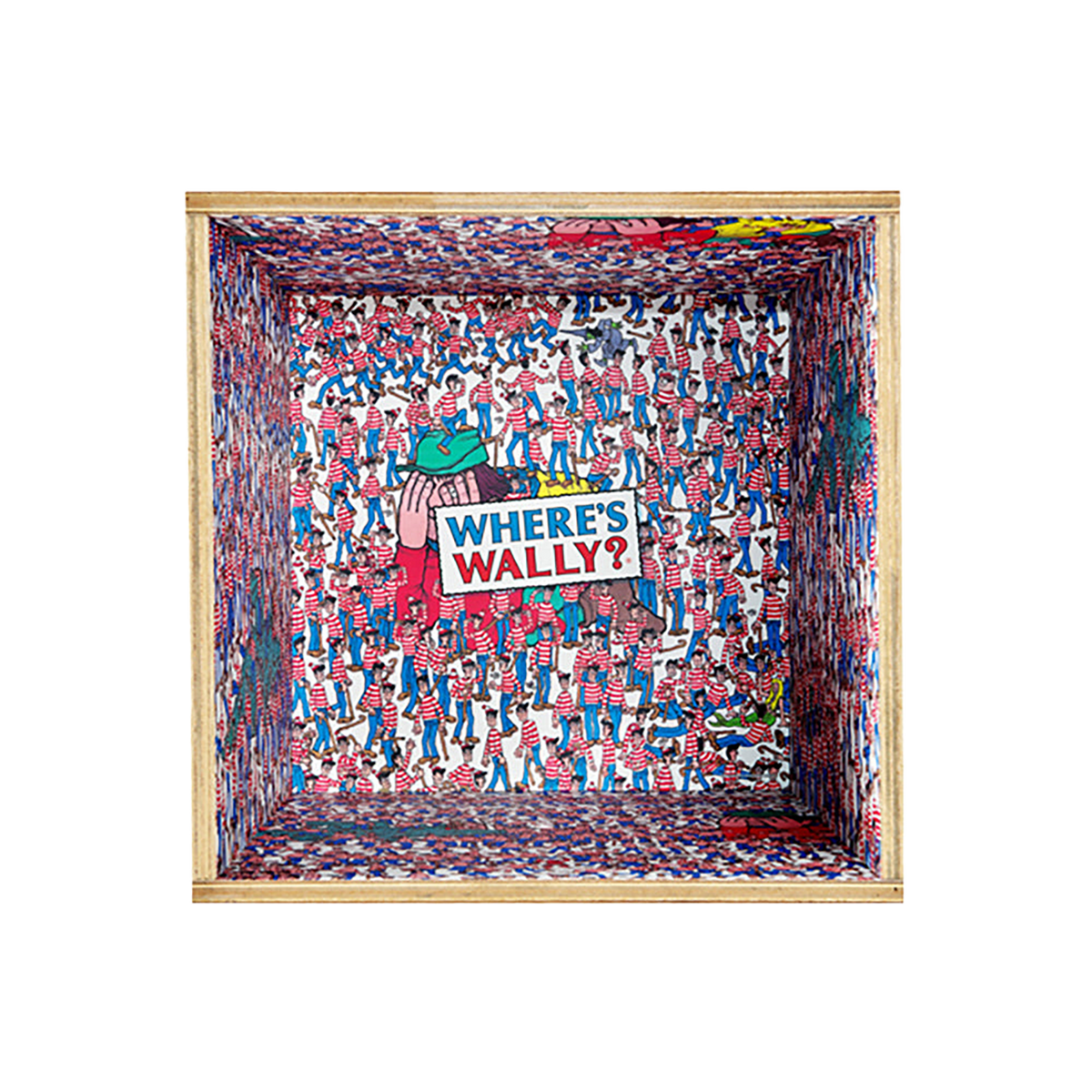 MLE ウォーリーをさがせ！ シリーズ SQUARE SHELF × KARIMOKU