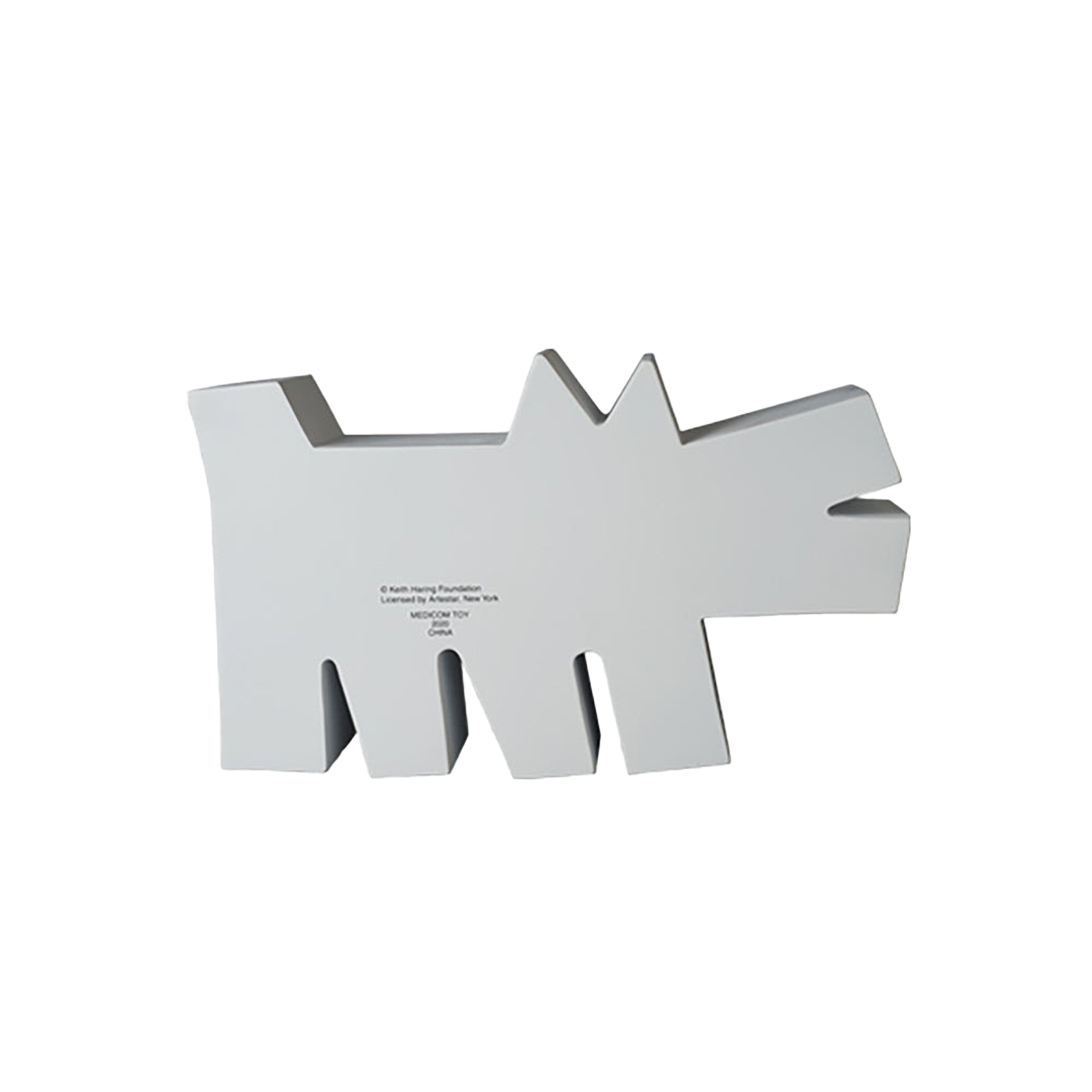 Barking Dog STATUE WHITE Ver.