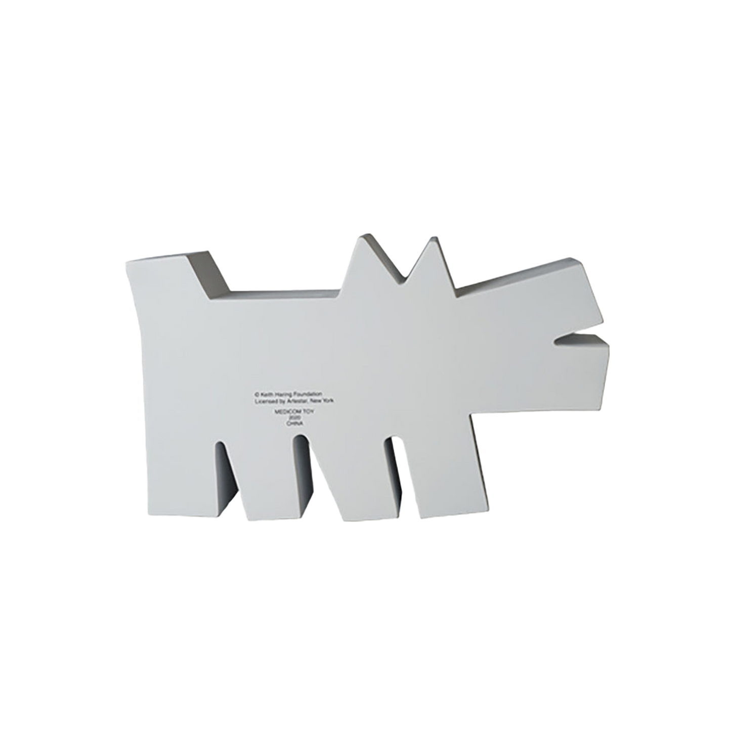 Barking Dog STATUE WHITE Ver.