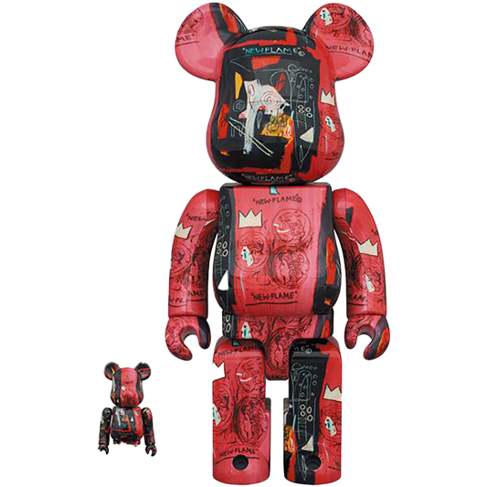 BE@RBRICK 安迪·沃霍尔 × 让·米歇尔·巴斯奎特 #1 100% & 400%
