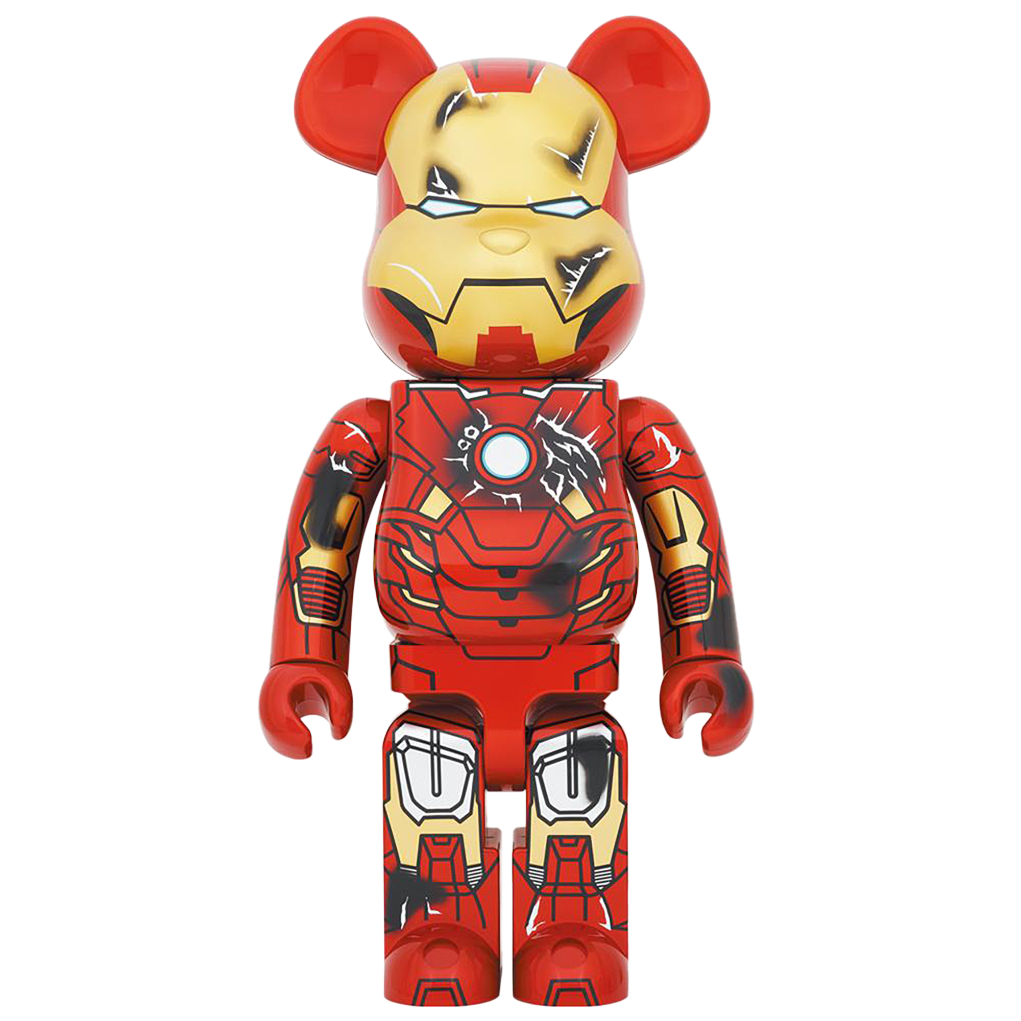 BE@RBRICK IRON MAN MARK VII DAMAGE Ver. 1000％