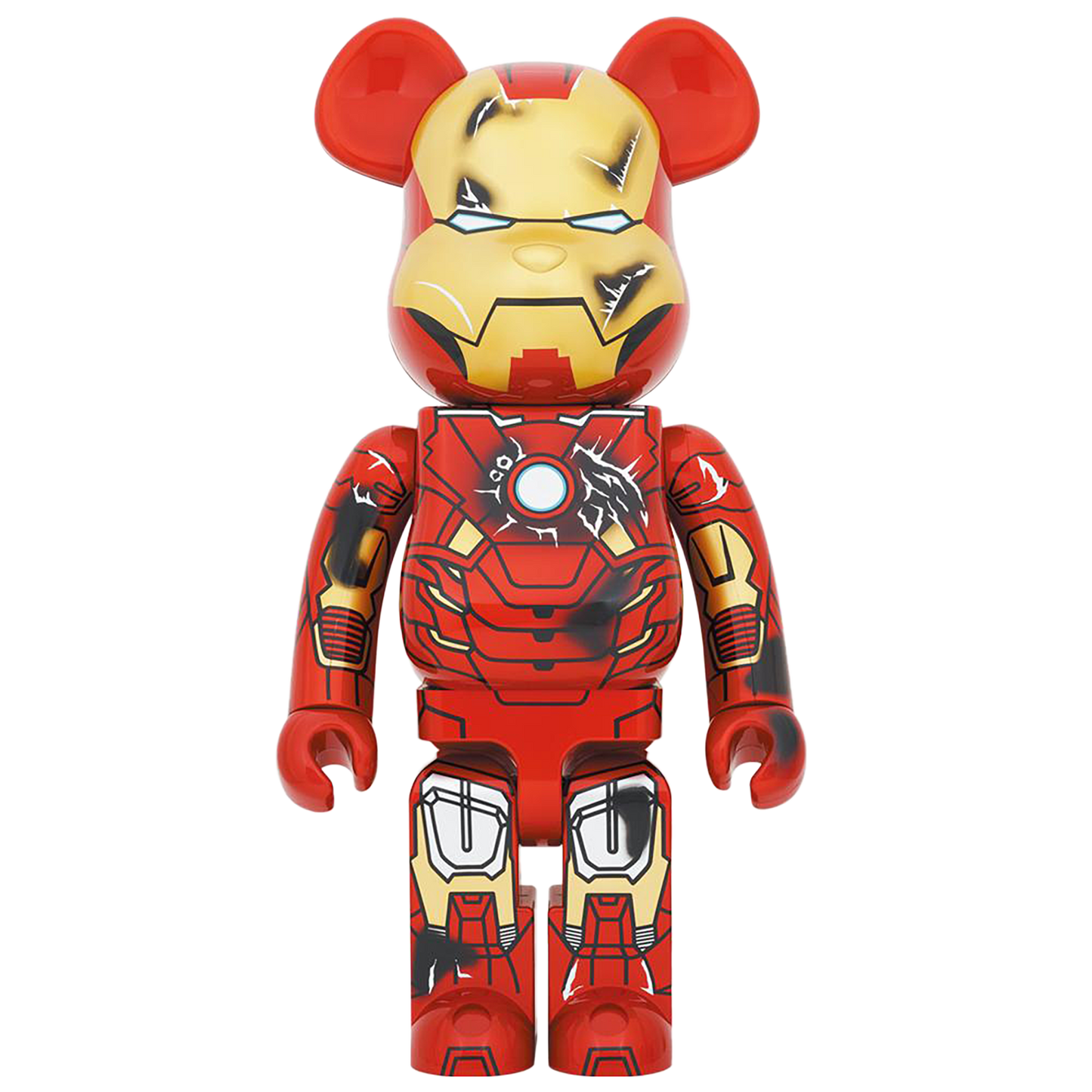 BE@RBRICK IRON MAN MARK VII DAMAGE Ver. 1000％