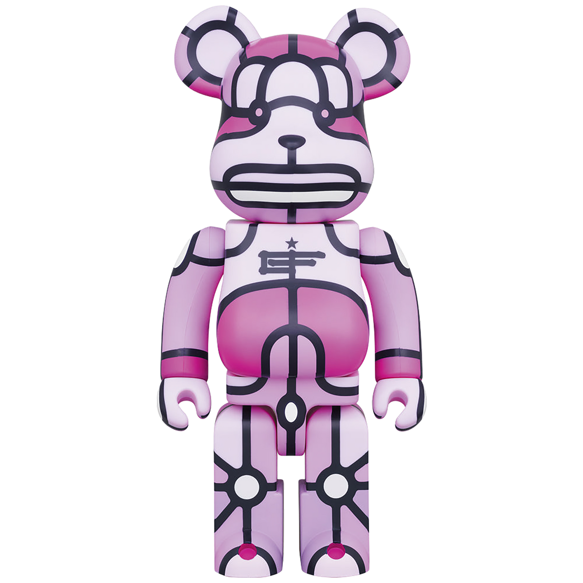 BE@RBRICK XLARGE 大卫·弗洛雷斯 紫色 400%