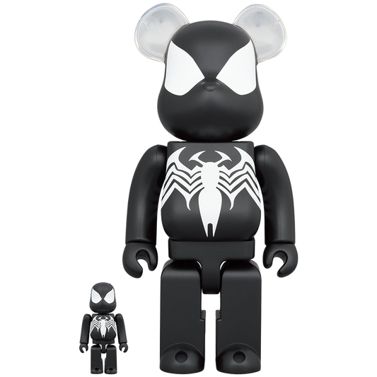 BE@RBRICK SPIDER-MAN BLACK COSTUME 100％ & 400％