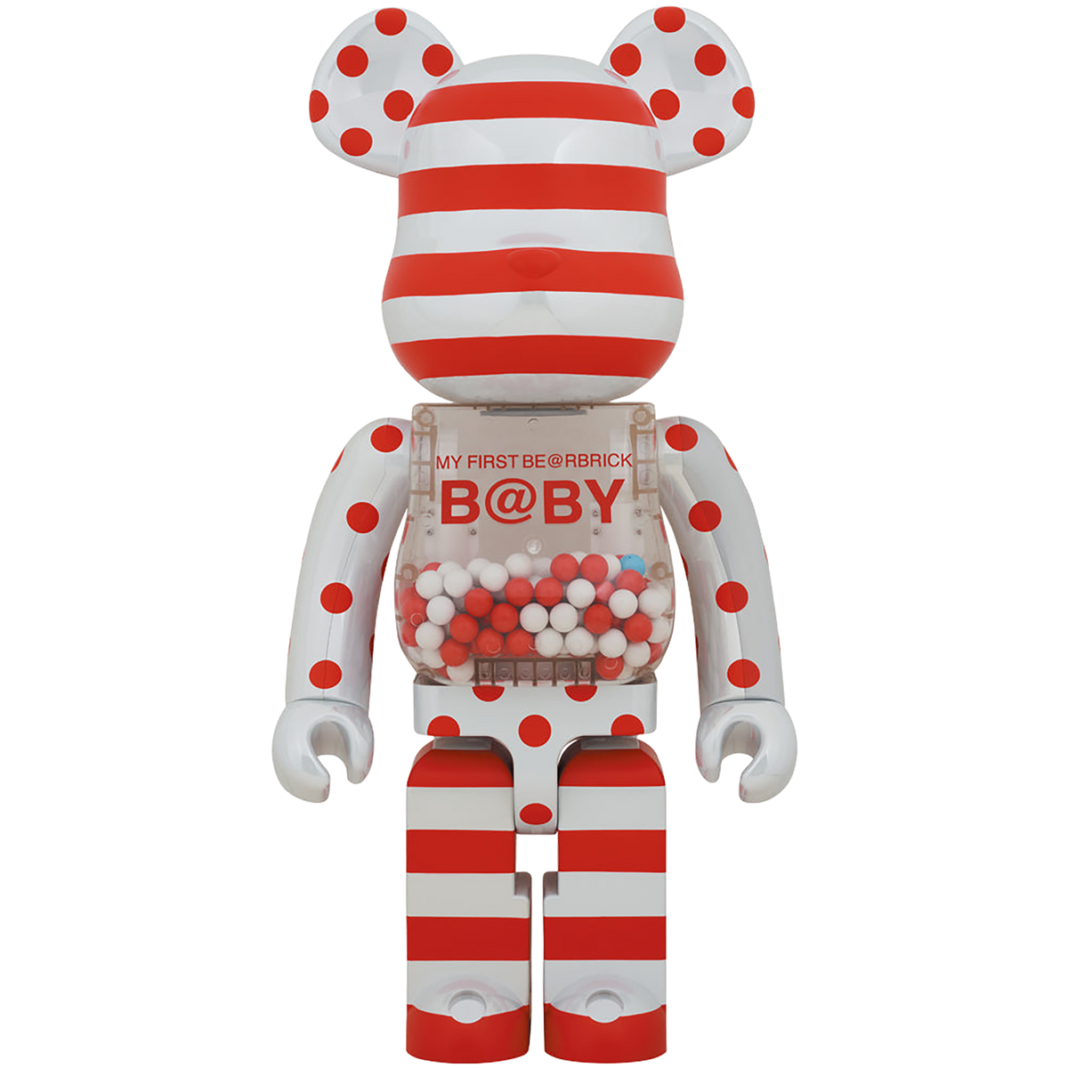 我的第一个 BE@RBRICK B@BY 红银铬 Ver.1000%