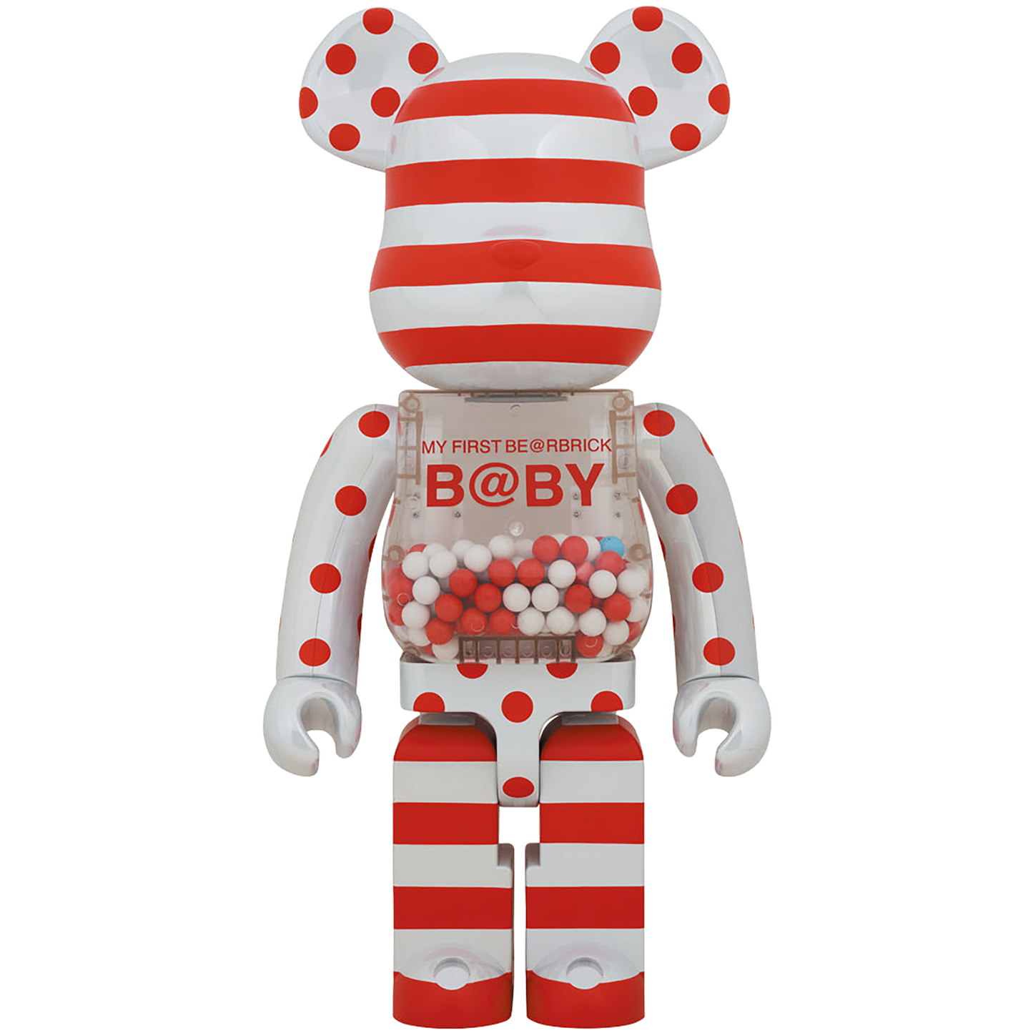 我的第一个 BE@RBRICK B@BY 红银铬 Ver.1000%