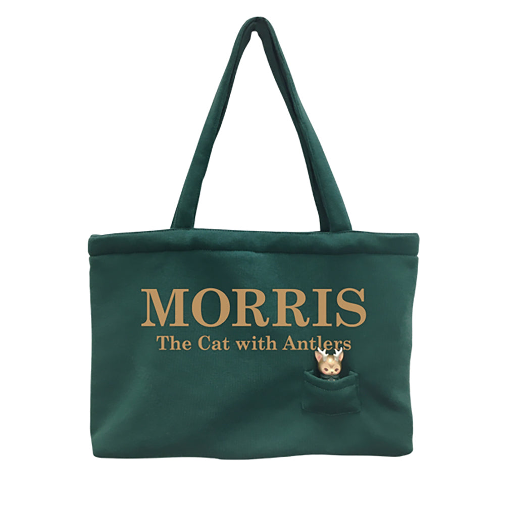 つのがはえた猫「MORRIS」 限定VAGフィギュア ＆ トート nanacoカード付き【300nanacoポイント付き_3