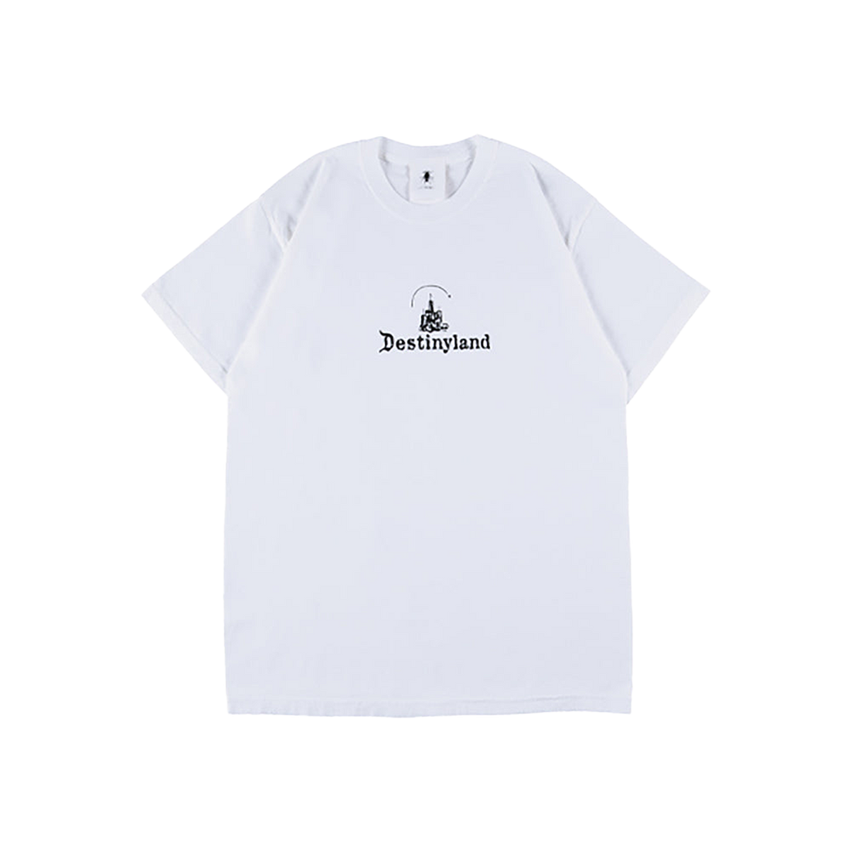 DestinyLand CASTLE logo T-shirt（白）