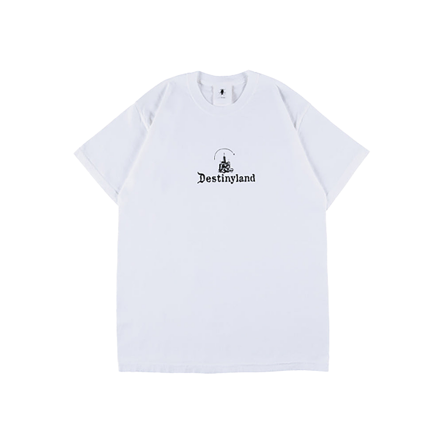 DestinyLand CASTLE logo T-shirt（白）