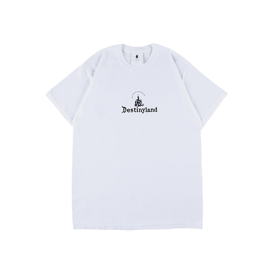 DestinyLand CASTLE logo T-shirt（白）