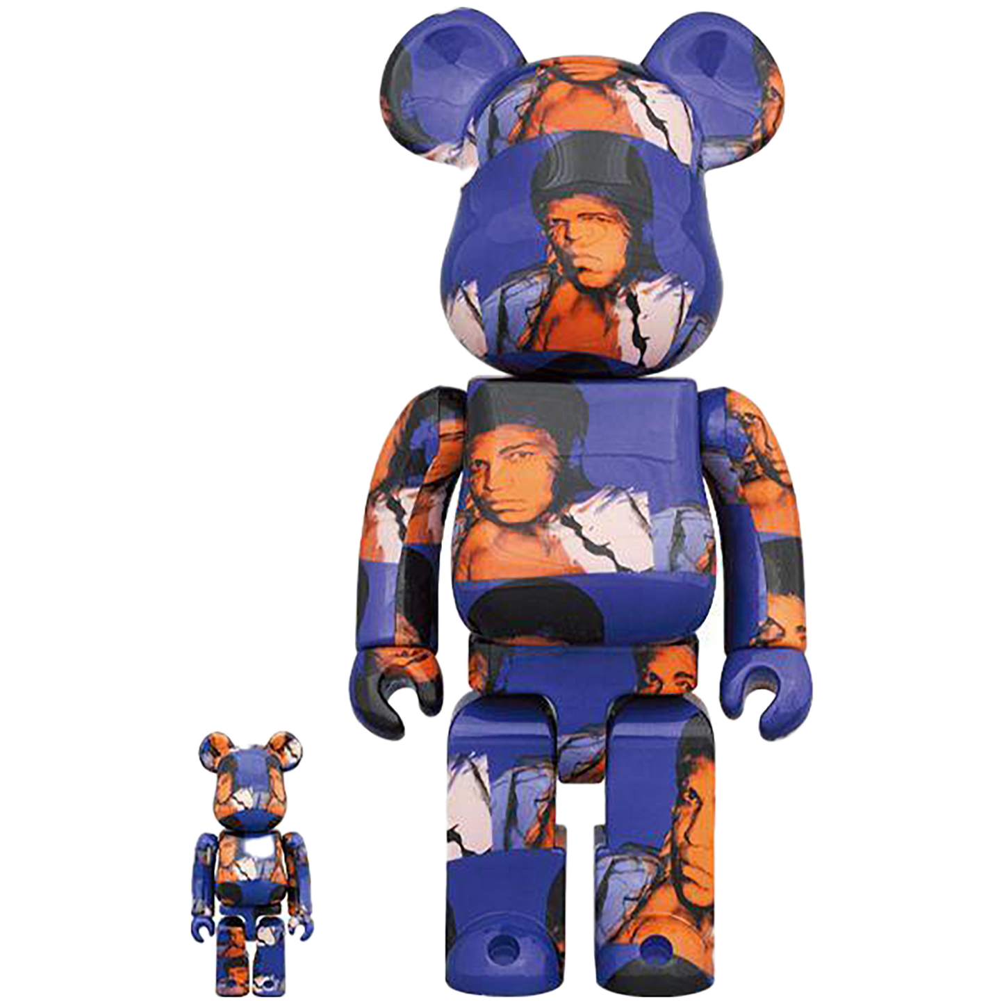 BE@RBRICK Andy Warhol's Muhammad Ali(TM) 100% & 400%
