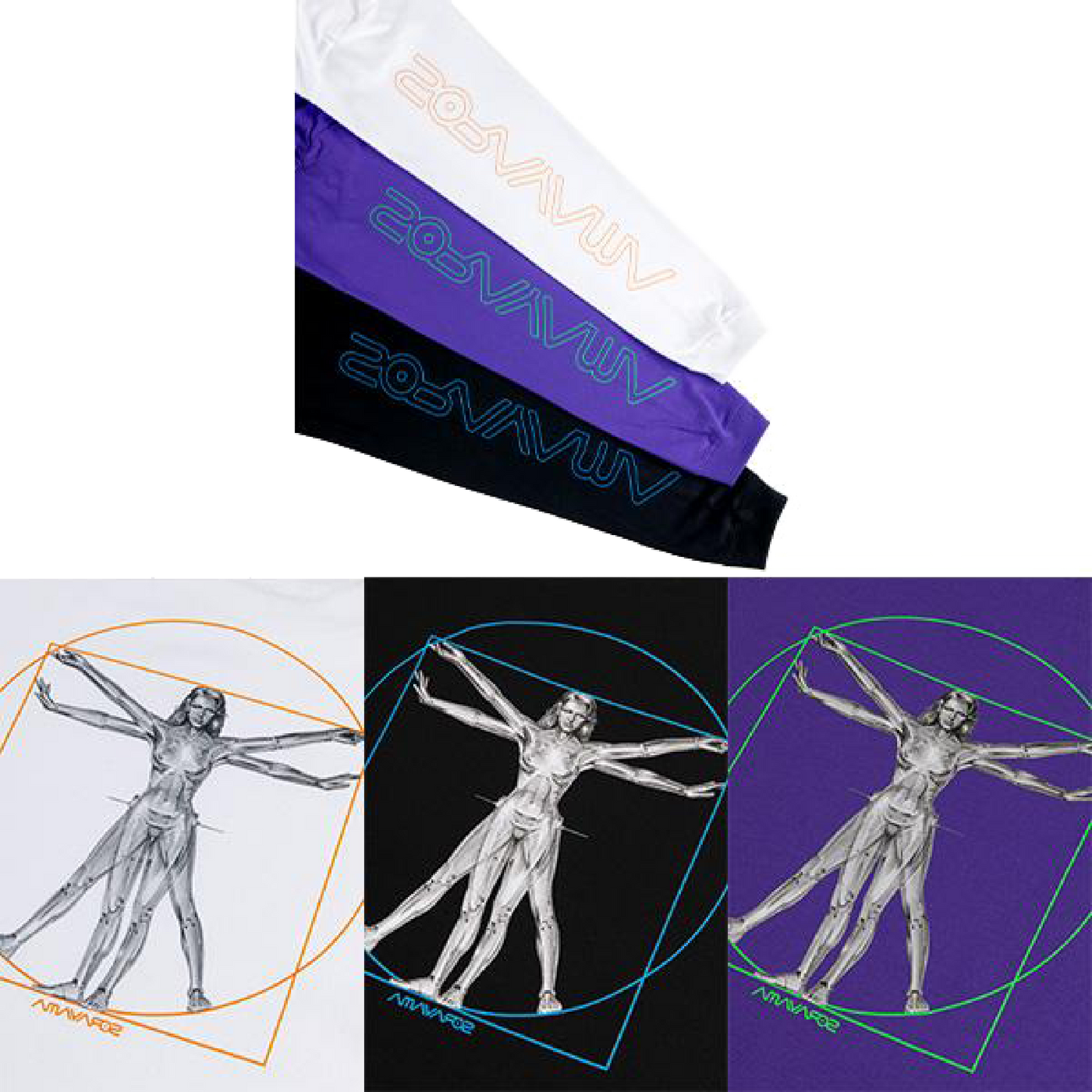 HAJIME SORAYAMA LONG SLEEVE TEE "CANON OF PROPORTIONS"
