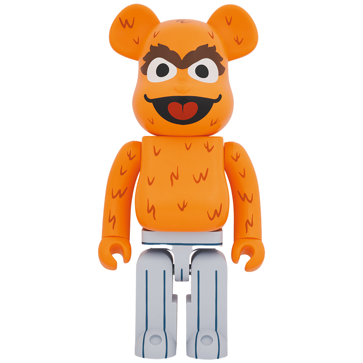 BE@RBRICK OSCAR THE GROUCH (The Original Orange Fur Ver.) 1000％