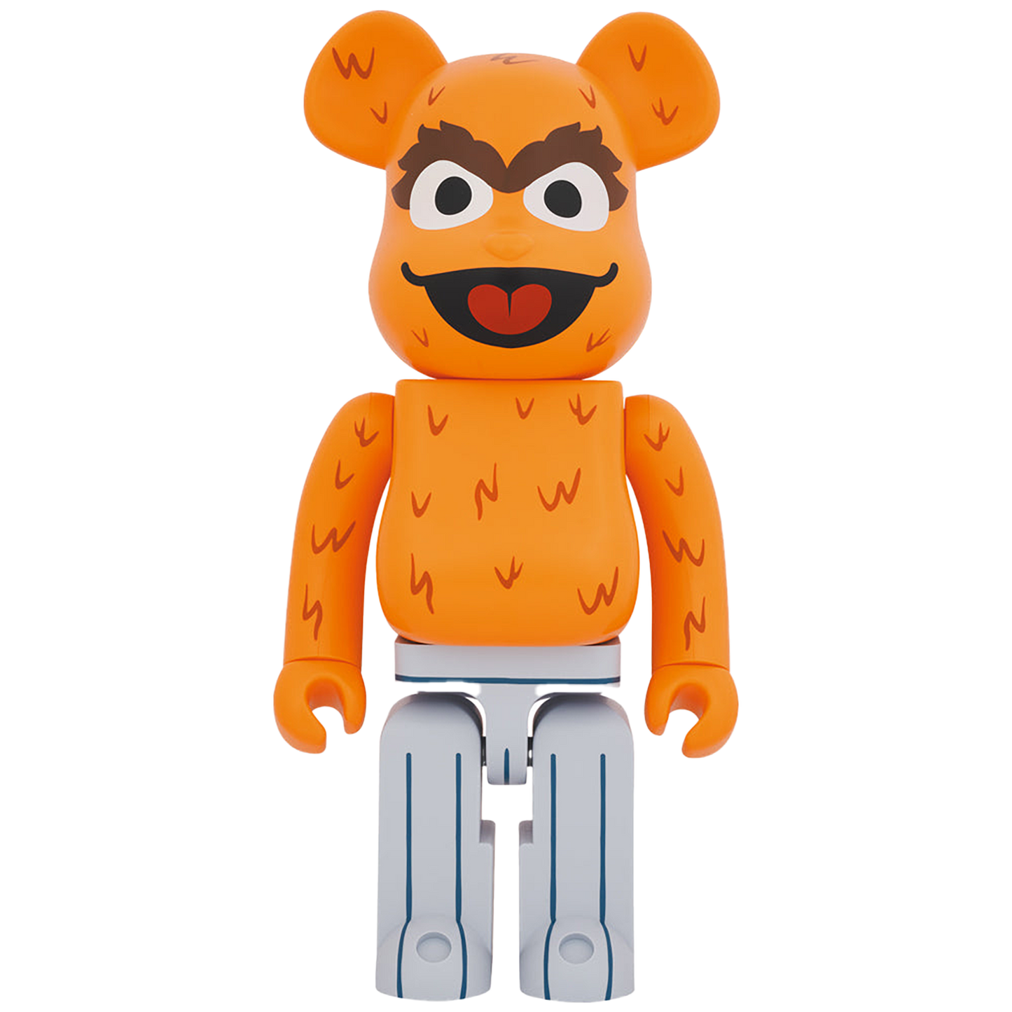 BE@RBRICK OSCAR THE GROUCH (The Original Orange Fur Ver.) 1000％