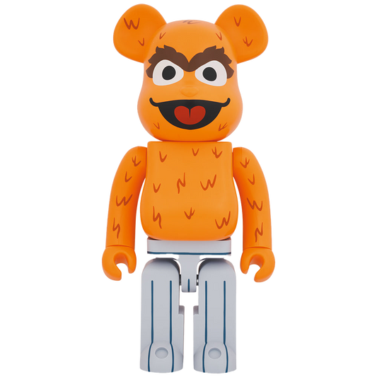 BE@RBRICK OSCAR THE GROUCH（原创橙色毛皮版）1000%