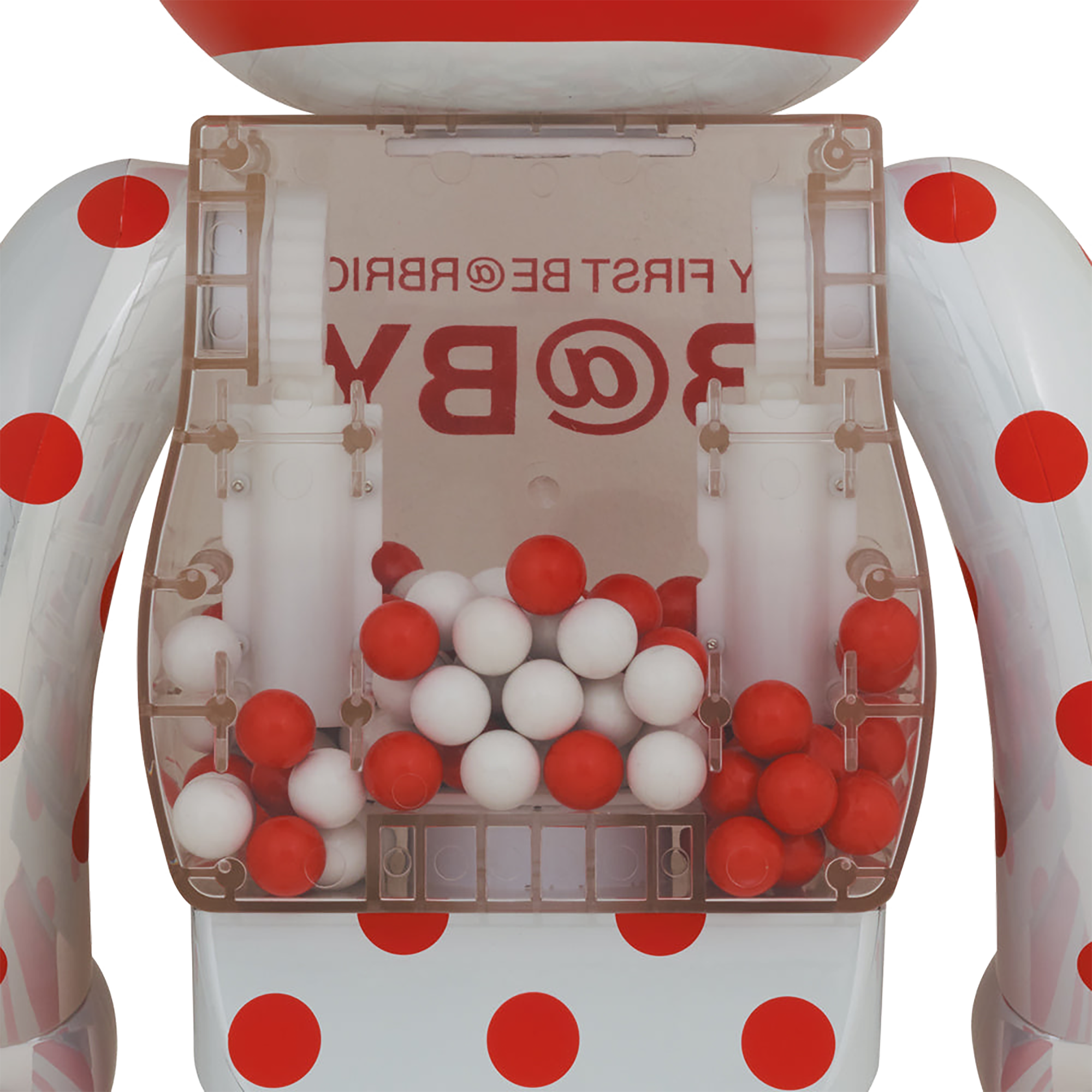 MY FIRST BE@RBRICK B@BY RED & SILVER CHROME Ver.1000％ | MEDICOM