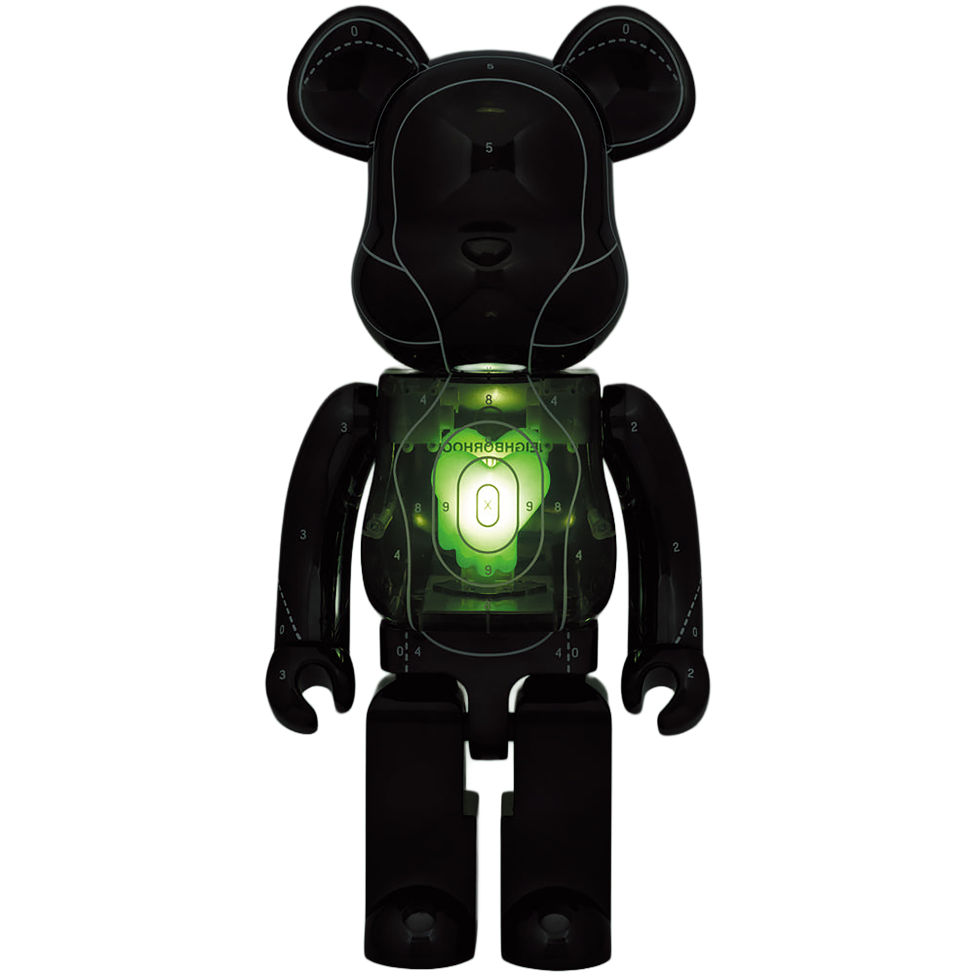 BE@RBRICK EMOTIONALLY UNAVAILABLE × NEIGHBORHOOD 1000％