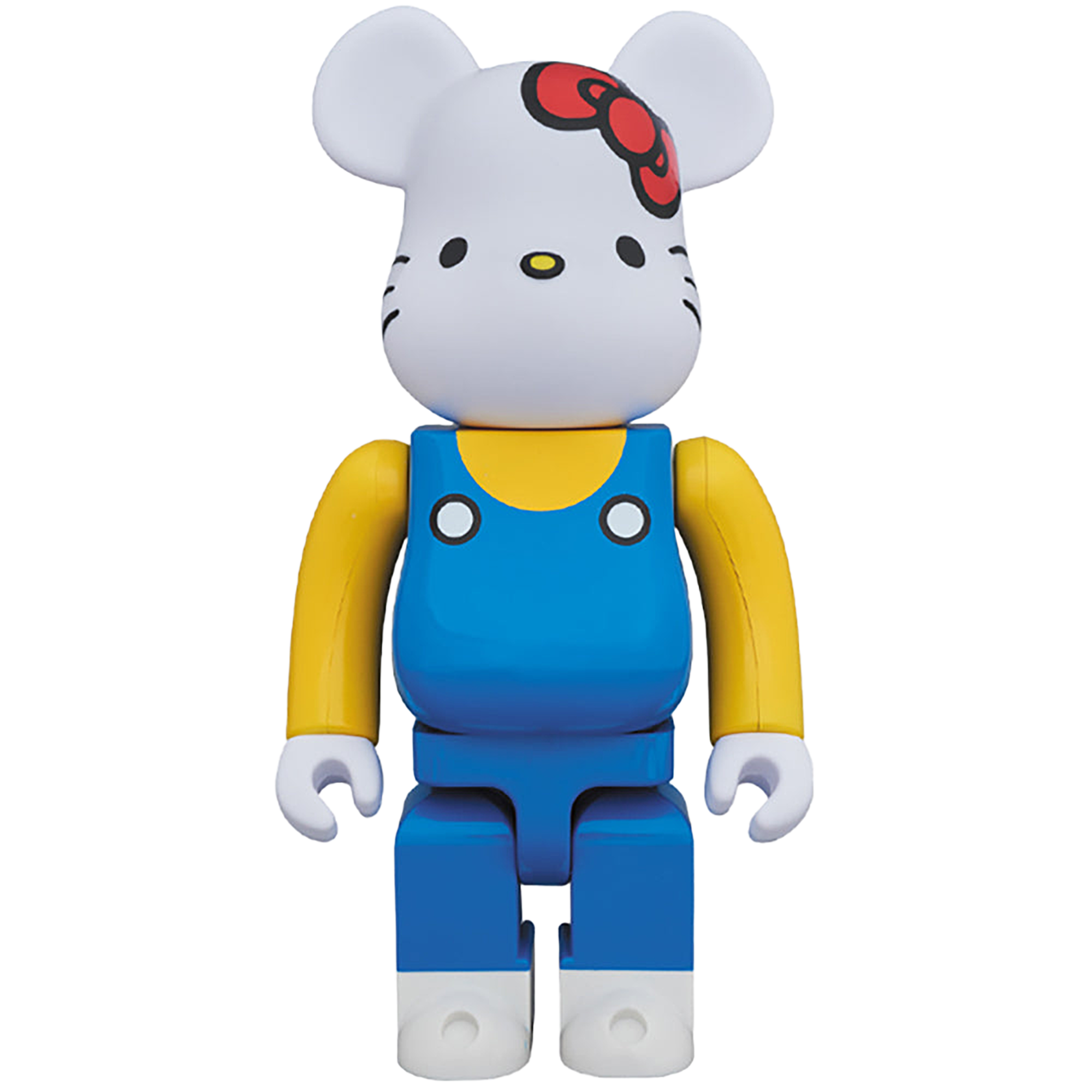 BE@RBRICK 400％ HELLO KITTY（青オーバーオール版）